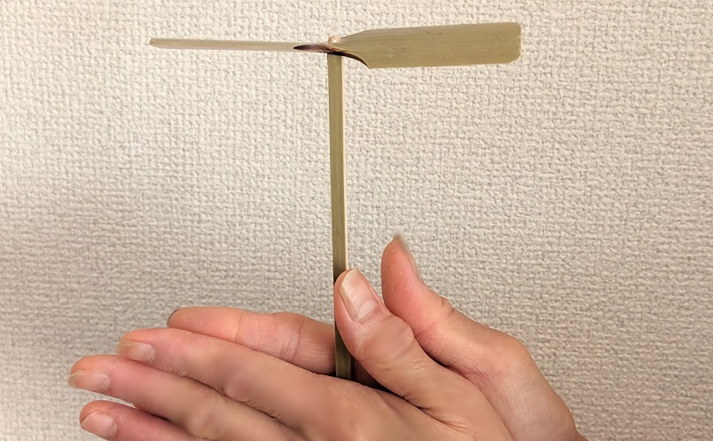 【竹細工職人が作る】昔懐かし 竹とんぼ10本セット 飛行調