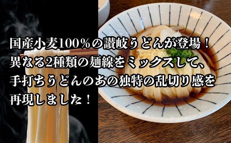 国産小麦100％使用　乱裁麺　讃岐うどん　360g×12袋　人気の