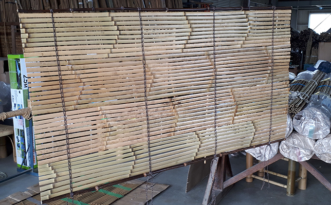 【竹工芸品】竹すだれ 民芸品 インテリア 簾 