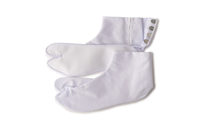 福助 足袋 のびる綿（22.0から24.5cmまで） 和装 織物 ファッ