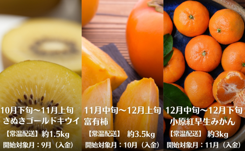 【2025年受付】 観音寺からのフルーツ定期便 年12回