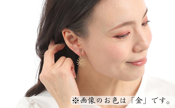 水引イヤリング・銀