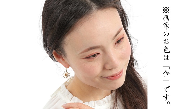 水引ピアス・銀