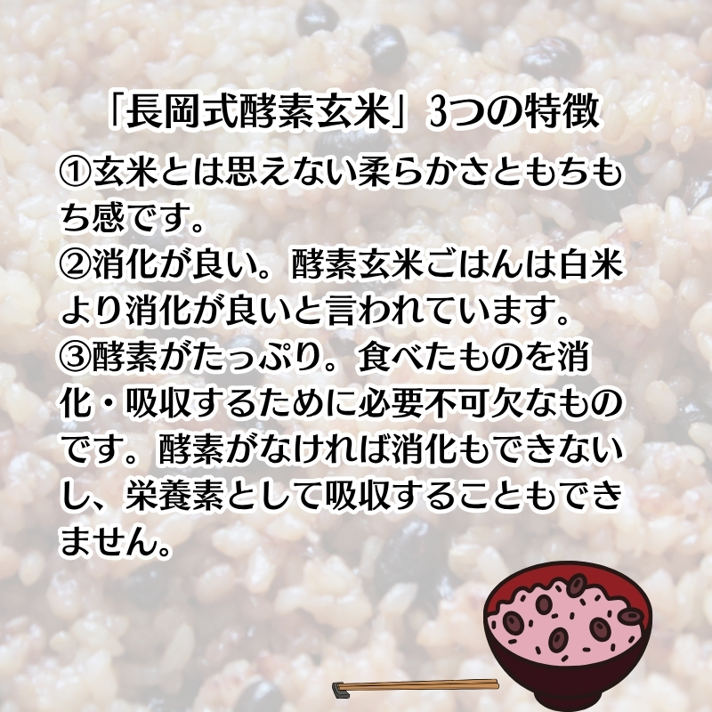 長岡式・冷凍・酵素玄米ごはん 125g×24個セット  玄米 ごは