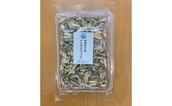 「伊吹いりこのアーモンドフィッシュ」80g×4 加工食品 魚貝