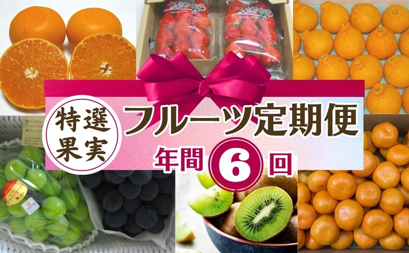 【2025年受付】 観音寺市からの特産フルーツ 定期便 年間6回