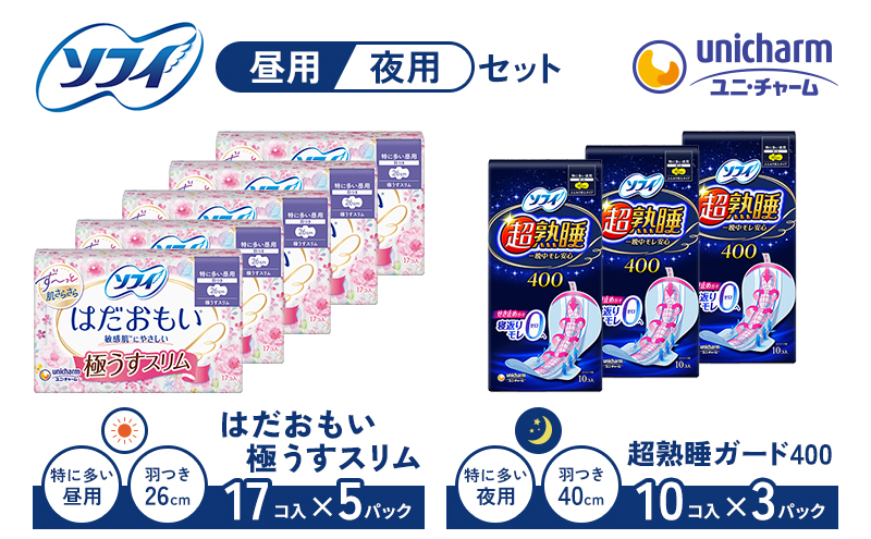 ソフィ はだおもい 特に多い昼用（極うすスリム）・超熟睡