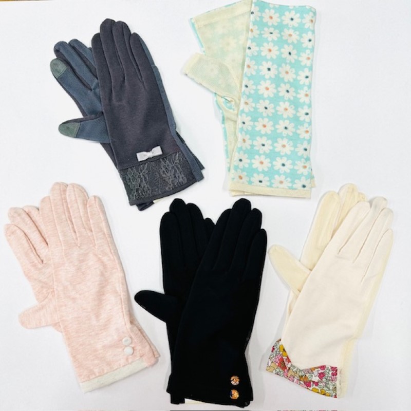 東かがわ市からお届けする【レディースUV手袋3サイズセット】