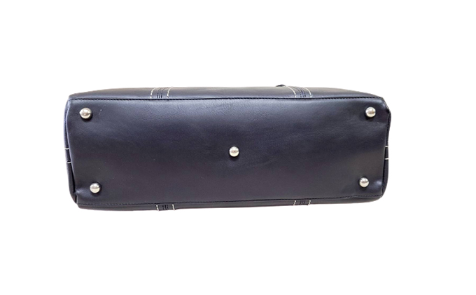 タンニンスムース A4-2WAYビジネスバッグ 日本製　グレー