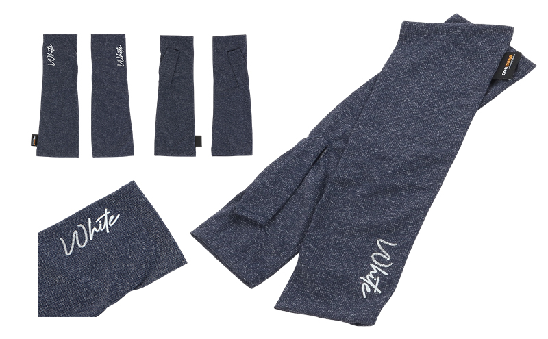 東かがわ市からお届けする【アウトドア・メンズ手袋】White-SS08オレンジ