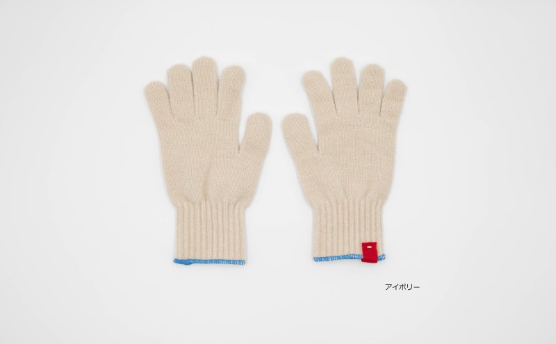 東かがわ市からお届けする【おしゃれ軍手レディース手袋】Les-285アイボリー