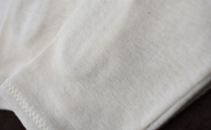 自然の肌触りオーガニックコットン手袋（3双）サイズ L