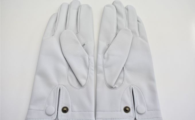 礼装用羊革手袋紳士（ドレスグローブ）M-12 白 25cm