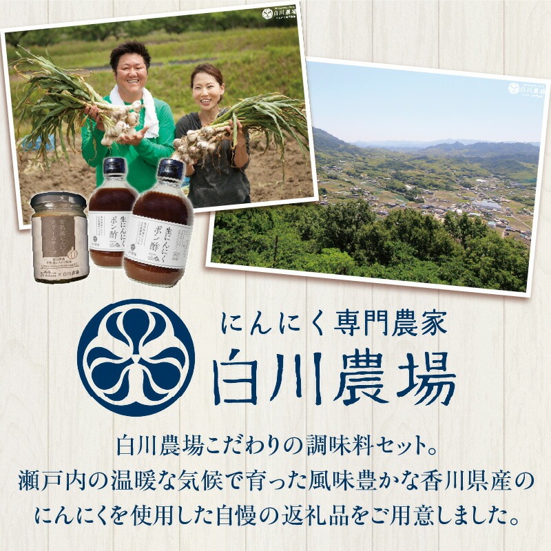 こだわり素材のにんにくセットB