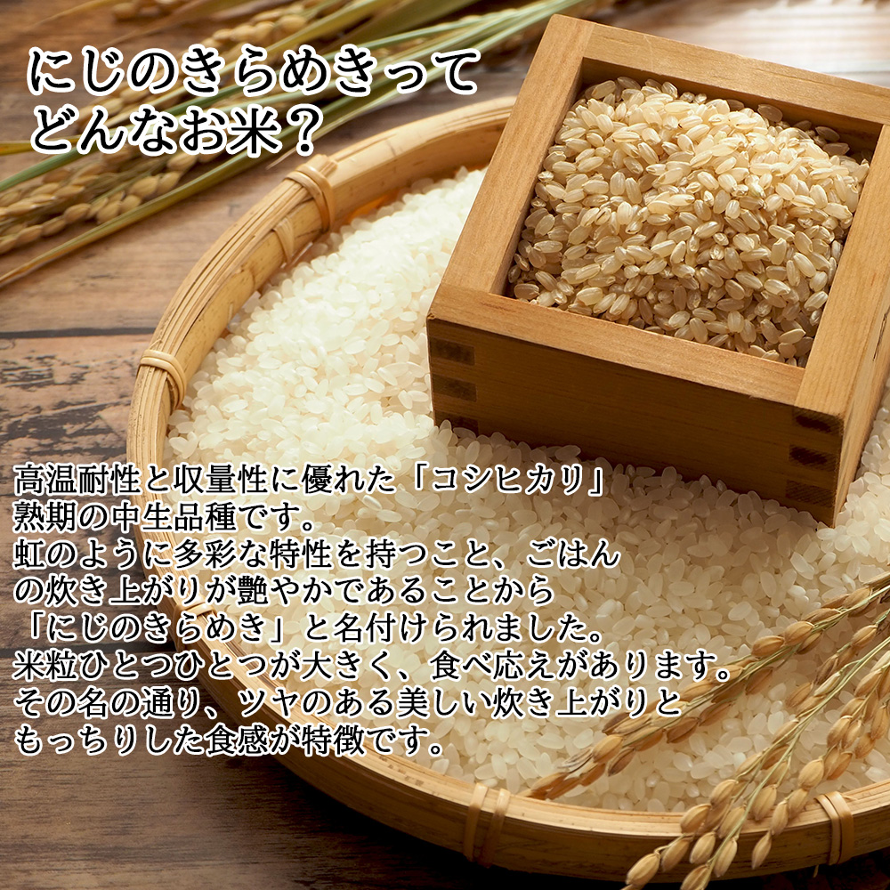 【ふるさと納税】にじのきらめき5kg