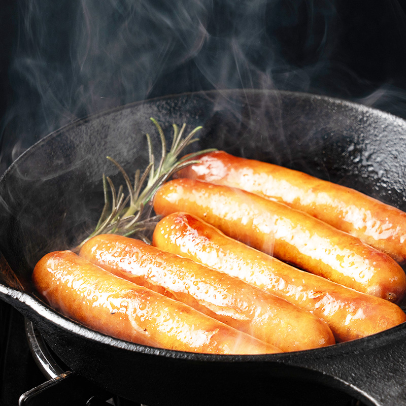 ジューシー ウインナー ソーセージ 2種 食べ比べ 2.4kg 粗挽き&ガーリック