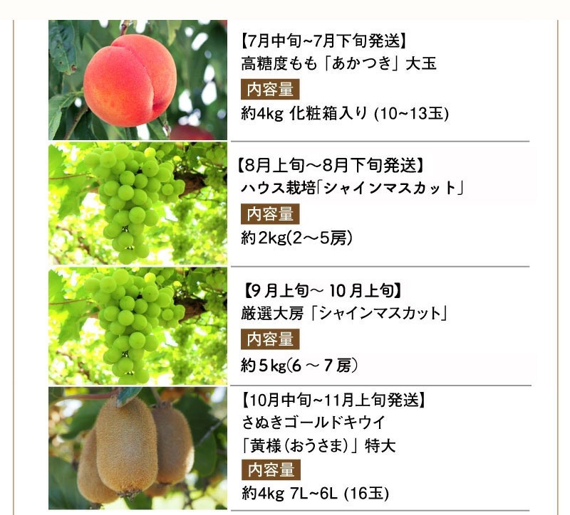 フルーツ王国みとよの特選こだわり9品定期便