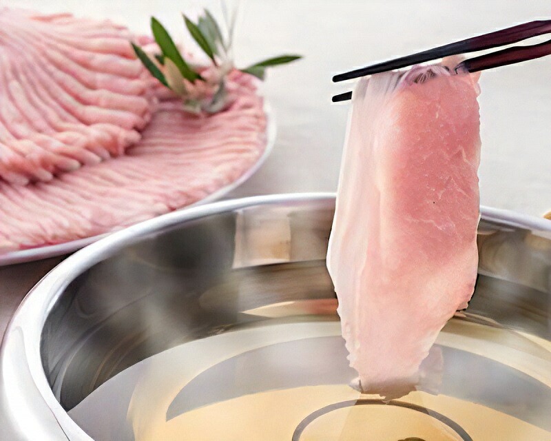 オリーブ豚 ロースしゃぶしゃぶ用2kg