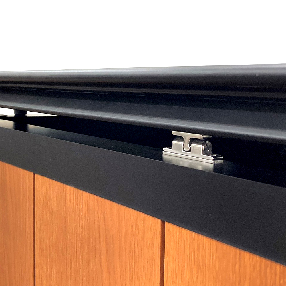 四国化成　ゴミストッカー200L　アルミ　BK+ステンカラー