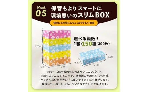 【ふるさと納税】プラムファッション Boxティッシュ 5箱×16パック 合計80箱