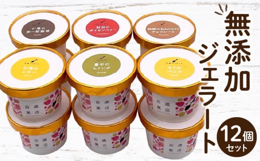 ここのときジェラート12点セット