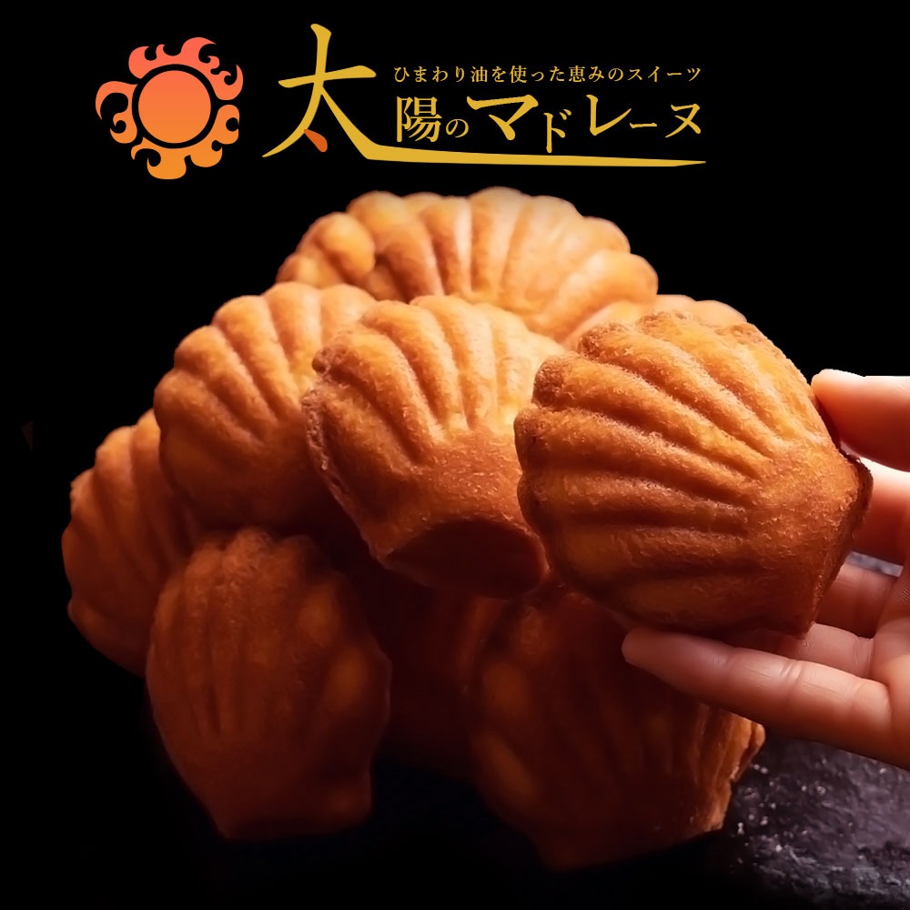 【ゆうパケット】太陽のマドレーヌ9個セット