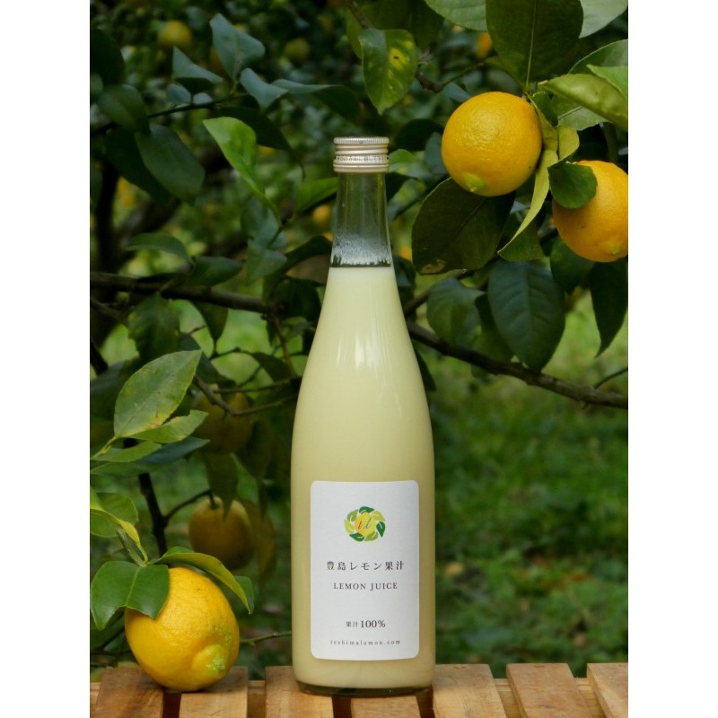 豊島レモン果汁 720ml×6本 果物類 柑橘類 檸檬