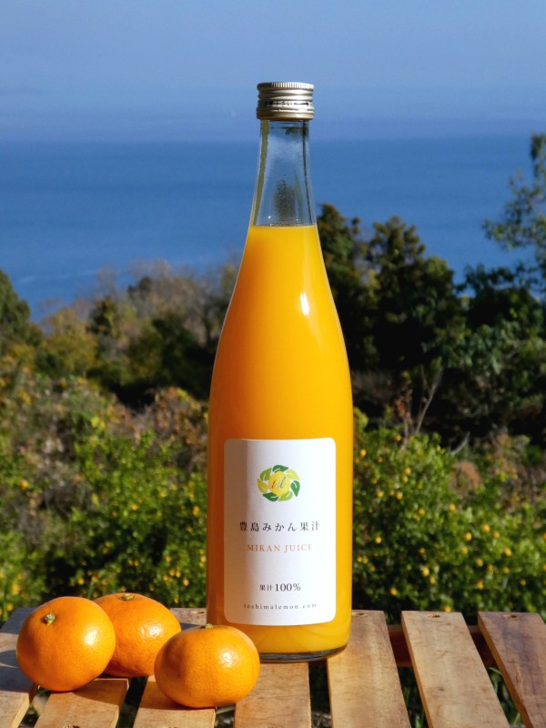 豊島みかん果汁 720ml×2本 果物類 柑橘類 みかん