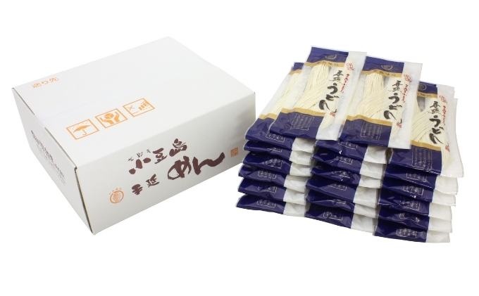 【 小豆島 】さぬき・銀四郎の手延半生うどん 270g×20袋