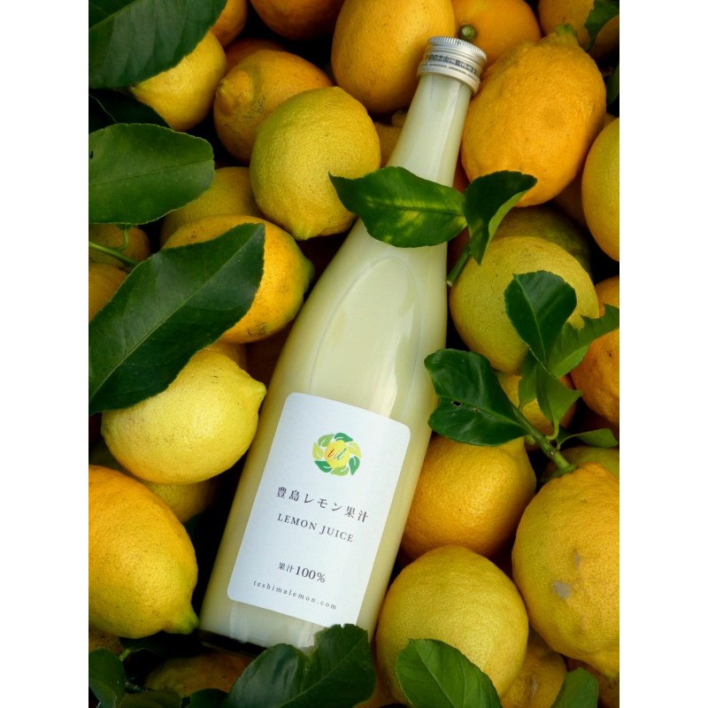 豊島レモン果汁 720ml×2本 果物類 柑橘類 檸檬