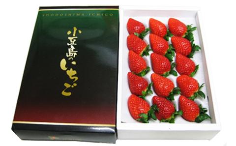 【 小豆島 】【2月からの発送】小豆島のいちご（女峰）400g 化粧箱入り×2箱 果物類 苺 イチゴ
