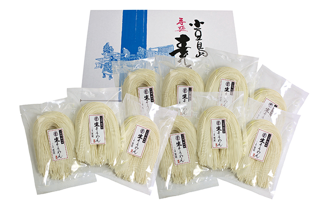 【 小豆島 】小豆島・銀四郎　手延べ生そうめん