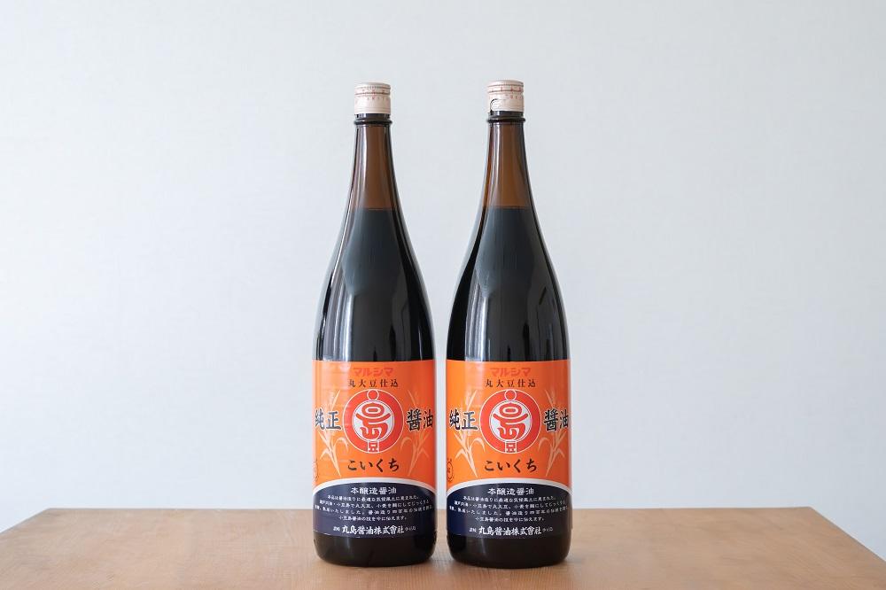 純正醤油こいくちセット 1.8L×2本