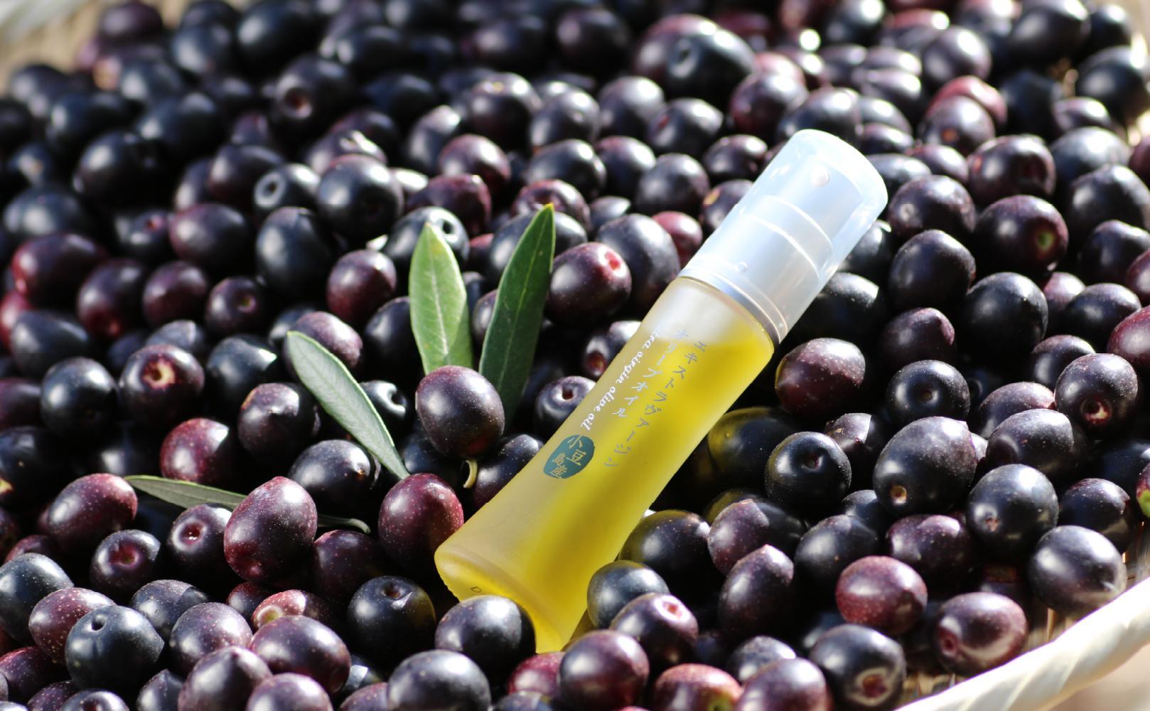 井上誠耕園【季節限定】今季搾りたて小豆島産エキストラヴァージンオリーブオイル 20ml【化粧用】と美顔ジェル50mlセット