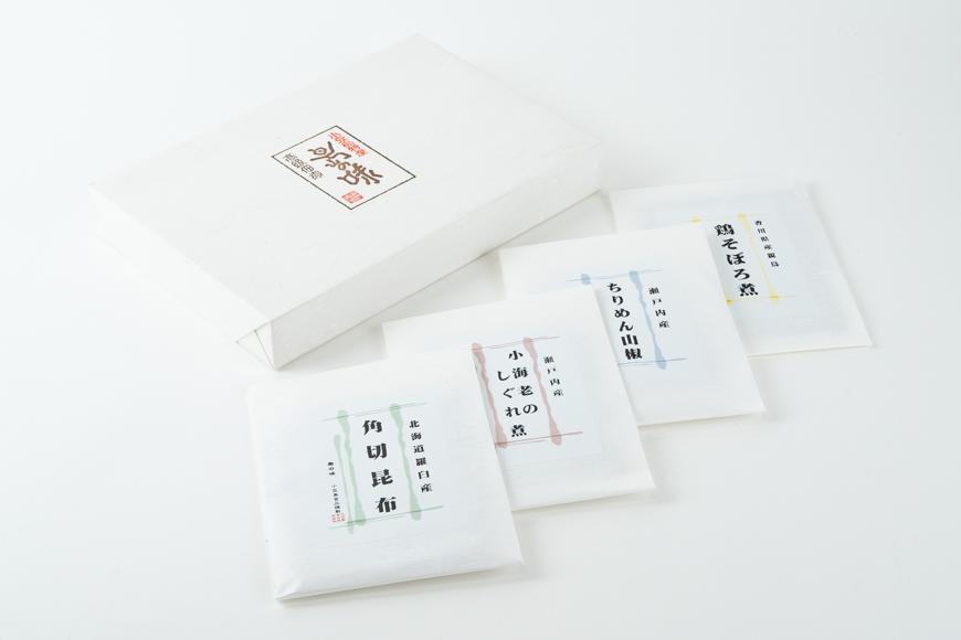 こだわりの無添加　佃煮四品詰合せ（100g ×4袋）