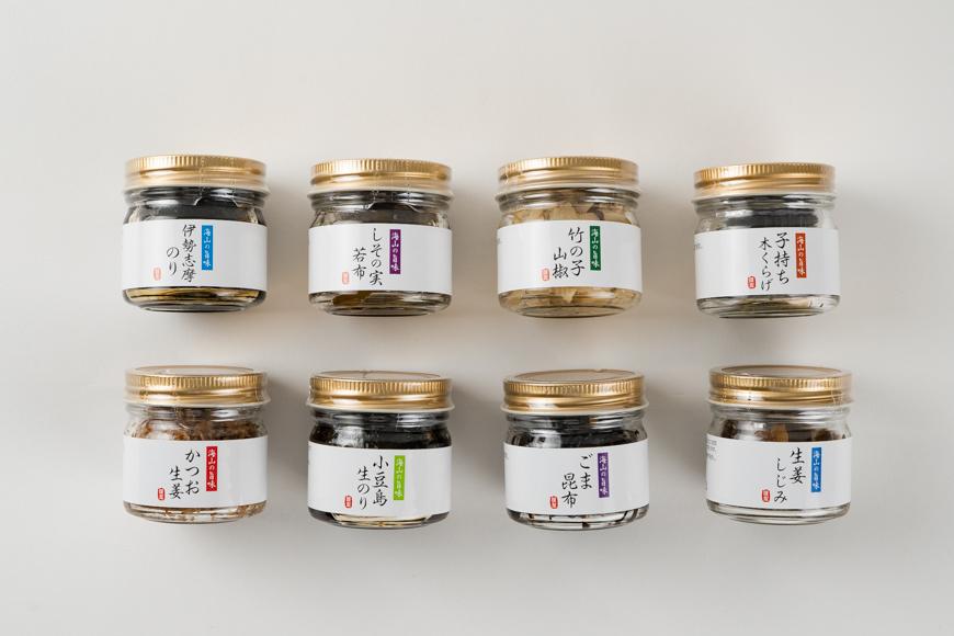 【宝食品】MUW-SV 海山の旨味 8本セット 小豆島 佃煮 ギフトセット