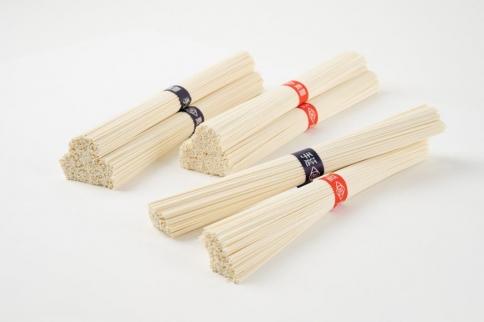 【石井製麺所】手延べ素麺　太麺・細麺セット　各36束（計72束）