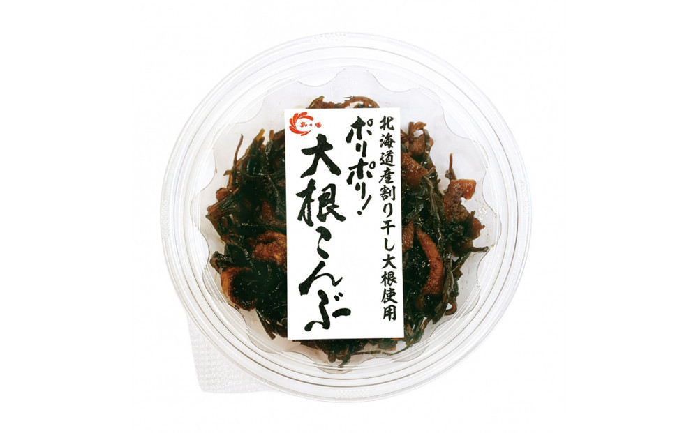 島乃香 ポリポリ大根昆布80g×12個