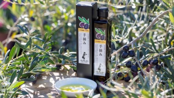 小豆島産　エキストラバージンオリーブオイル〔手摘み〕182g