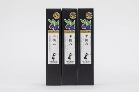 小豆島産　エキストラバージンオリーブオイル〔手摘み〕182g×3本セット