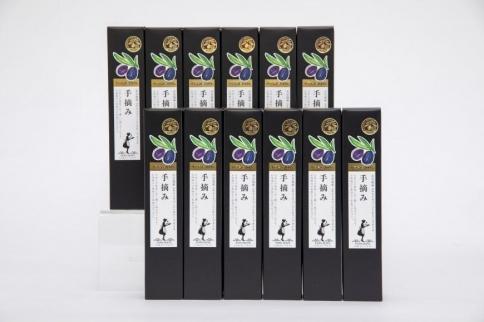 小豆島産　エキストラバージンオリーブオイル〔手摘み〕182g×12本セット