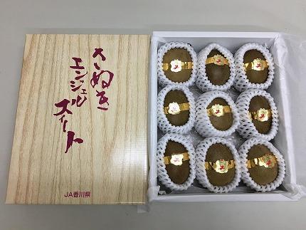 【さぬき讃フルーツ】さぬきエンジェルスイートキウイ 化粧箱入り 約1kg