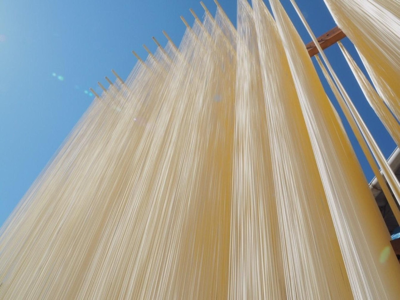 小豆島 手延素麺「極の糸 黒帯・古(ひね)物」 2.7kg(50g×約54束)×3個