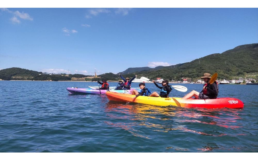 自然舎カヤックツアーで使える利用券　4200円分 (5月下旬～10月末まで開催）