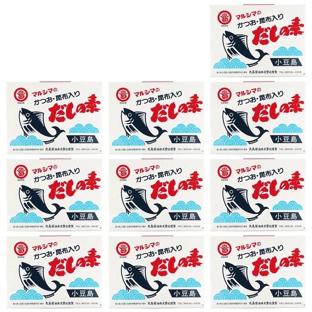 小豆島 丸島醤油 マルシマだしの素 160g（10g×16包）箱入 10箱