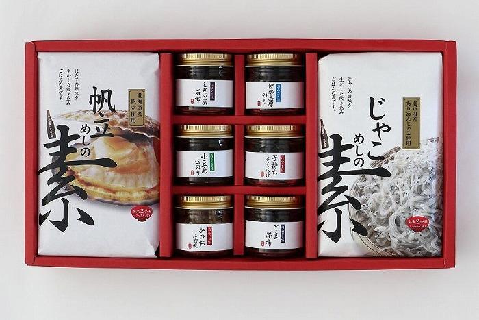 宝食品　釜めしの素2種＆小豆島佃煮8種セット