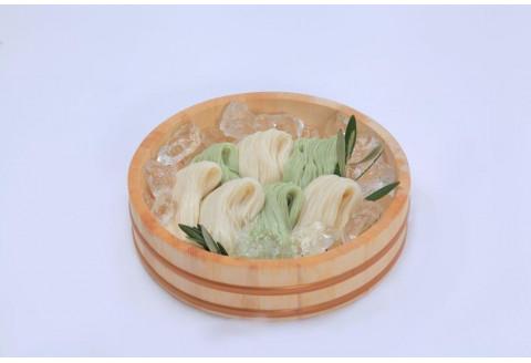 小豆島半生そうめん180g×2袋・半生オリーヴそうめん180g×１袋