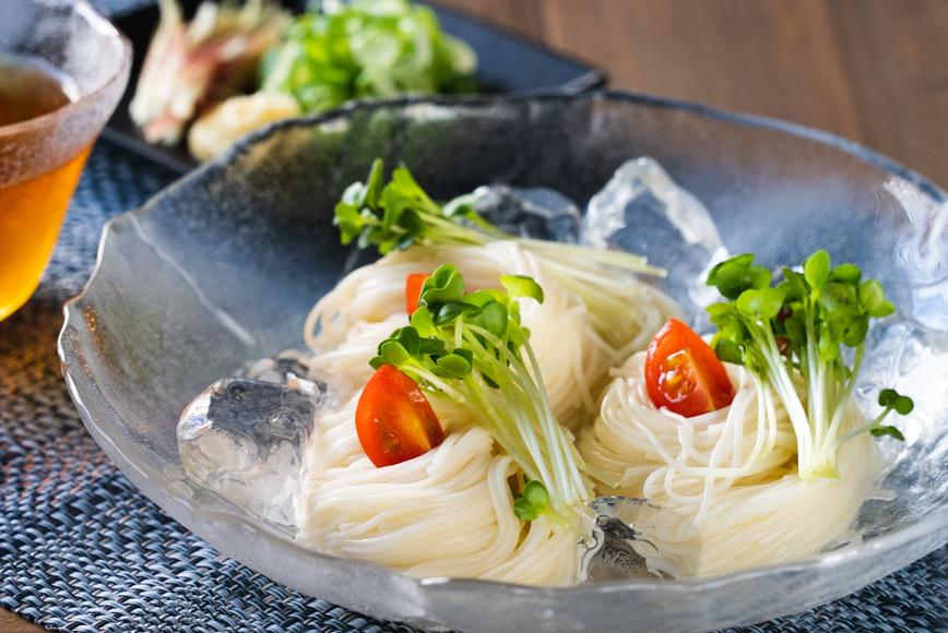 【石井製麺所】手延べ素麺　太麺・細麺セット　各9束（計18束）