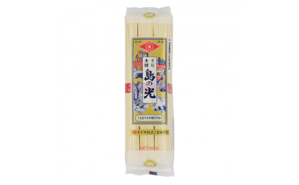 マルキン 島の光めんつゆ3本とそうめんセット（300g×6）