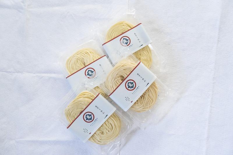 【ギフト用】生素麺(細口)  250g×4個 2人家族向け（贈答用・熨斗つき）